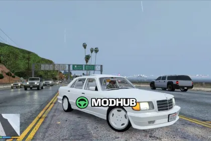 Автомобіль Mercedes Benz 500SEL AMG Pack (V126) для GTA 5 — 4