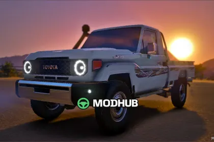 Автомобіль Toyota Land Cruiser J79 2024 для GTA 5 — 1