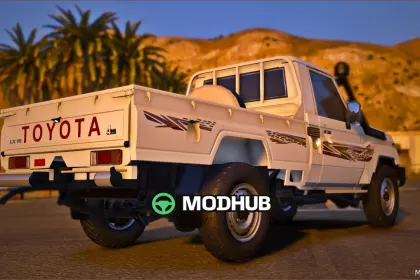 Автомобіль Toyota Land Cruiser J79 2024 для GTA 5 — 4