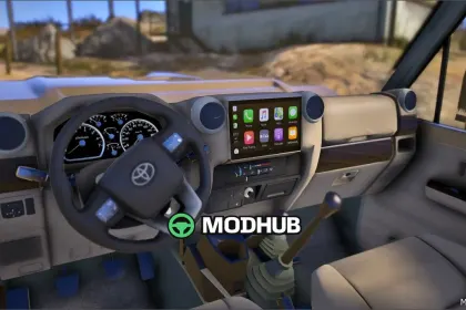 Автомобіль Toyota Land Cruiser J79 2024 для GTA 5 — 5