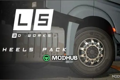 Колеса LS Wheel Pack для American Truck Simulator