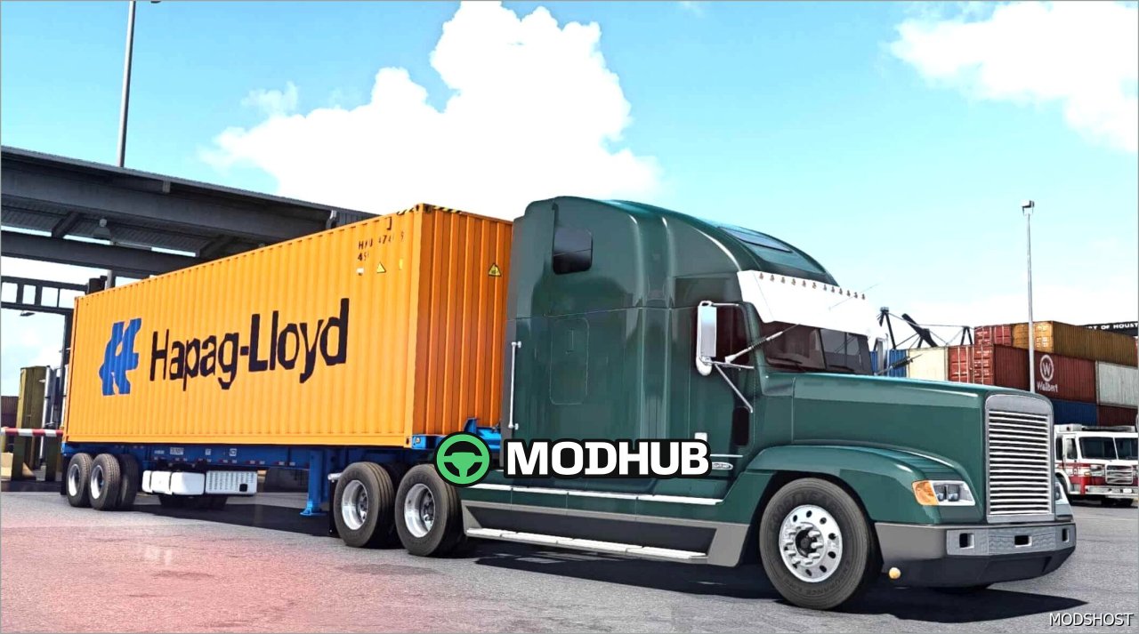 Вантажівка Freightliner FLD & FLC Pack для American Truck Simulator