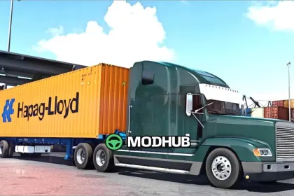 Вантажівка Freightliner FLD & FLC Pack для American Truck Simulator — 2