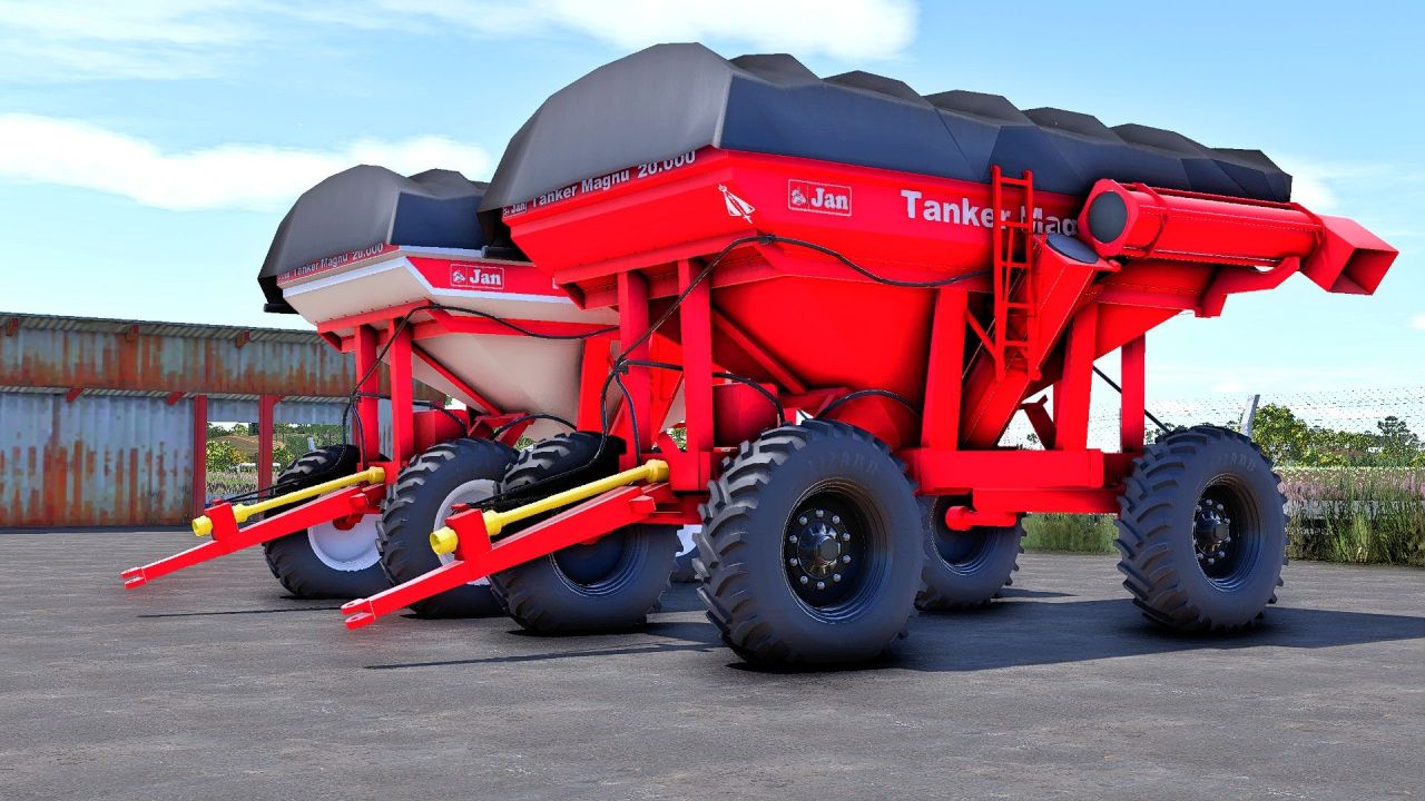 Potężny Traktor Jan Magnu 20000 do Ciężkich Prac w Farming Simulator 25