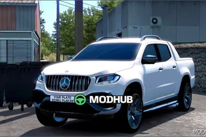 Car Mercedes Benz X Class for Euro Truck Simulator 2
