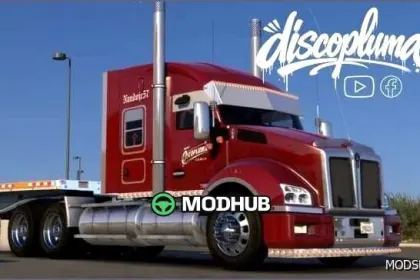 Ciężarówka Kenworth T880 Modular V1.17 do Euro Truck Simulator 2