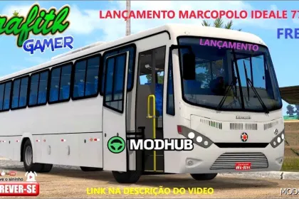Autobus NEW Ideale do Euro Truck Simulator 2