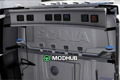 Pakiet tuningowy Scania S Nextgen High Cabin do Euro Truck Simulator 2