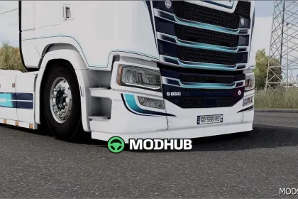 Pakiet Splitter Scania Nextgen 1.58 do Euro Truck Simulator 2