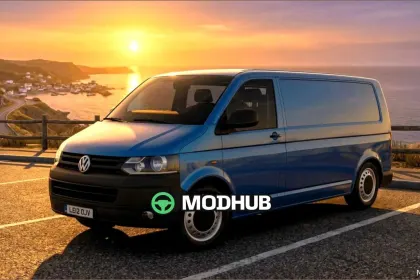 Samochód Volkswagen Transporter T5 2.0TDI do Euro Truck Simulator 2