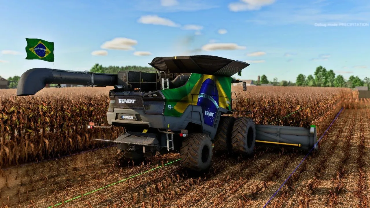 Потужний Комбайн Fendt Ideal для Farming Simulator 25 — Максимальна Продуктивність на Жнивах