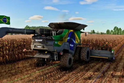 Потужний Комбайн Fendt Ideal для Farming Simulator 25 — Максимальна Продуктивність на Жнивах — 1