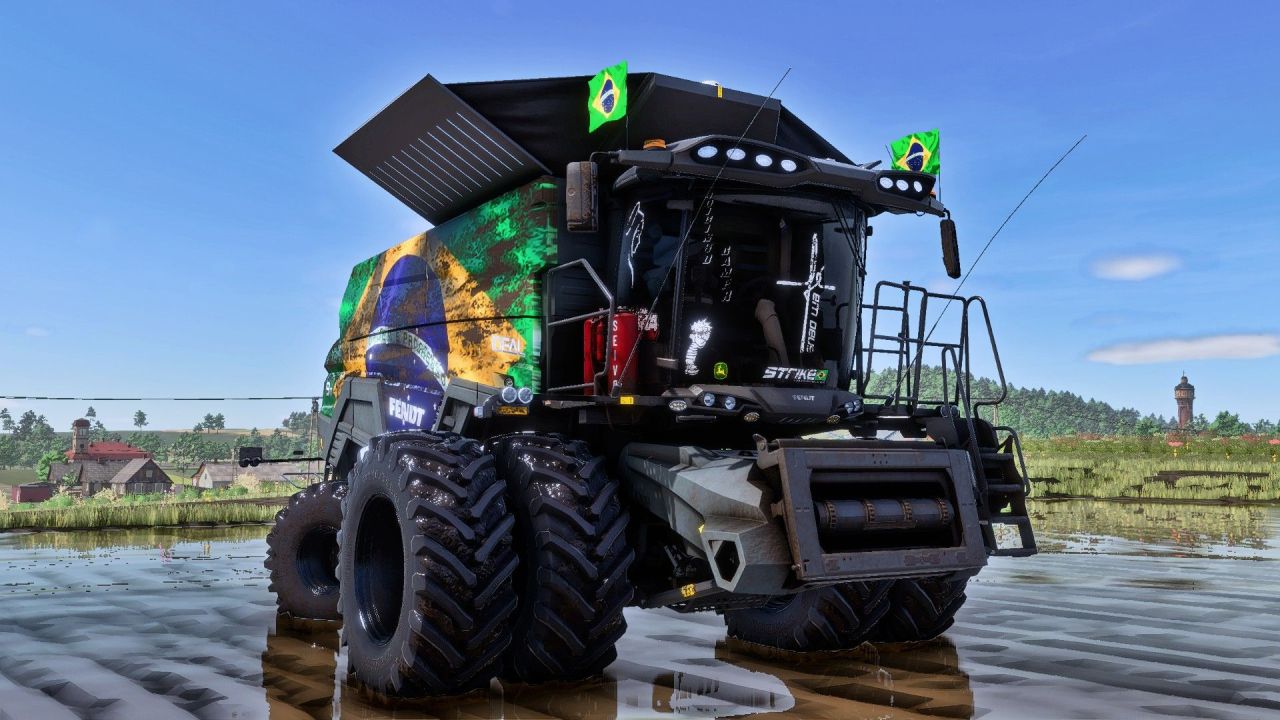 Потужний Комбайн Fendt Ideal для Farming Simulator 25 — Максимальна Продуктивність на Жнивах