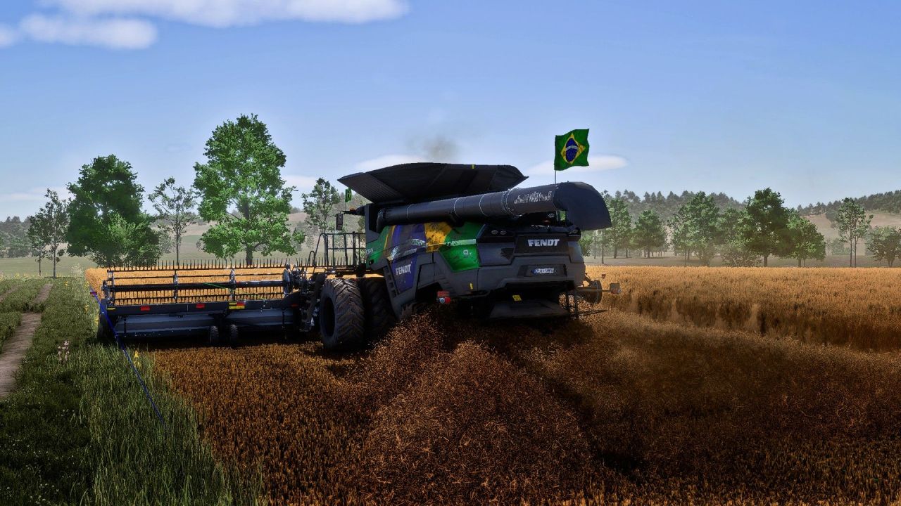 Потужний Комбайн Fendt Ideal для Farming Simulator 25 — Максимальна Продуктивність на Жнивах