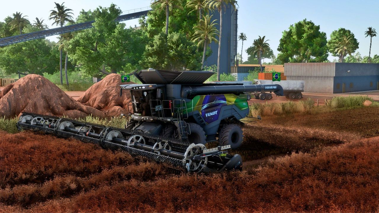 Потужний Комбайн Fendt Ideal для Farming Simulator 25 — Максимальна Продуктивність на Жнивах