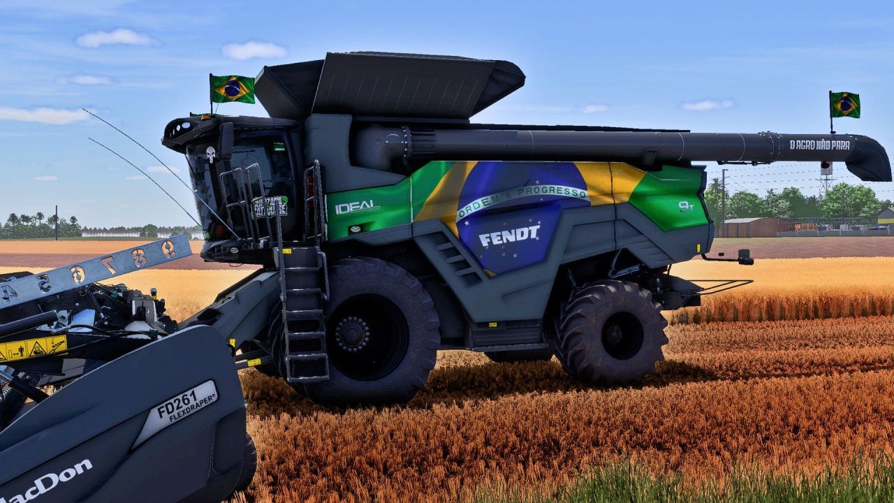 Потужний Комбайн Fendt Ideal для Farming Simulator 25 — Максимальна Продуктивність на Жнивах