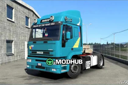 Ciężarówka Iveco Eurotech/eurotrakker V2.0 do Euro Truck Simulator 2