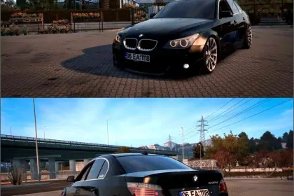 Samochód BMW 5 Series E60 M Tech (FIX) do Euro Truck Simulator 2