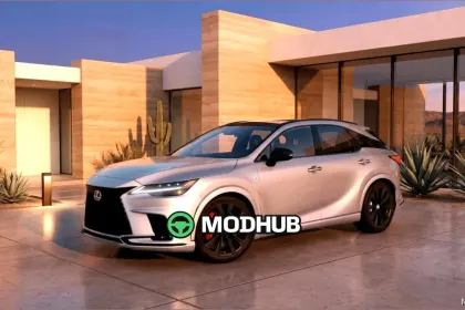 Samochód Lexus RX 500H F Sport Performance 2024 do Euro Truck Simulator 2