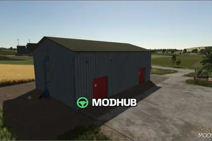 Будівлі Metal Hay Lofts V1.1 для Farming Simulator 22 — 1