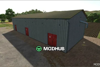 Будівлі Metal Hay Lofts V1.1 для Farming Simulator 22 — 4