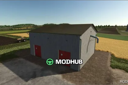 Будівлі Metal Hay Lofts V1.1 для Farming Simulator 22 — 5