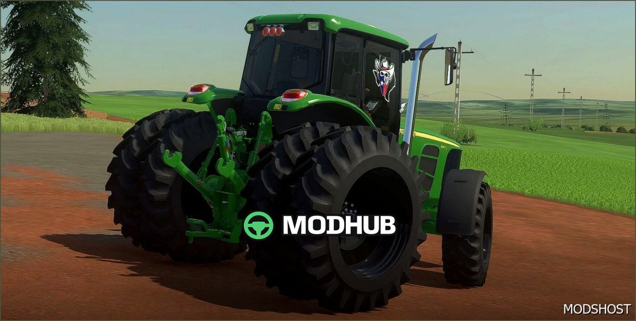 Трактор John Deere 6145J для Farming Simulator 22