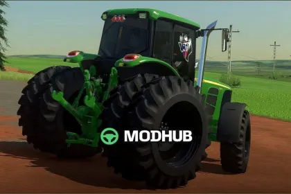 Трактор John Deere 6145J для Farming Simulator 22 — 2