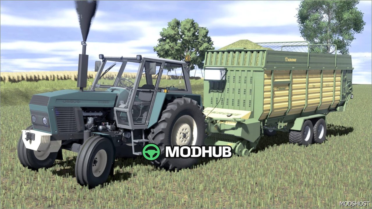 Причеп Krone Titan 6/42 GD для Farming Simulator 25
