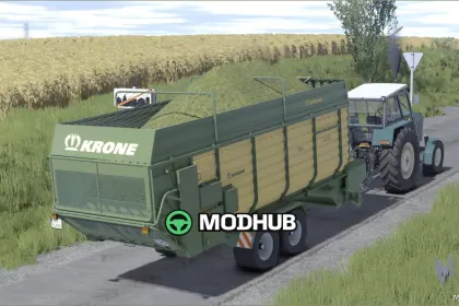 Причеп Krone Titan 6/42 GD для Farming Simulator 25 — 4