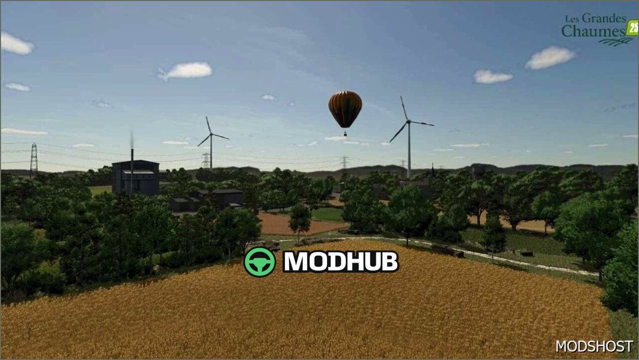 Карта Les Grandes Chaumes для Farming Simulator 25