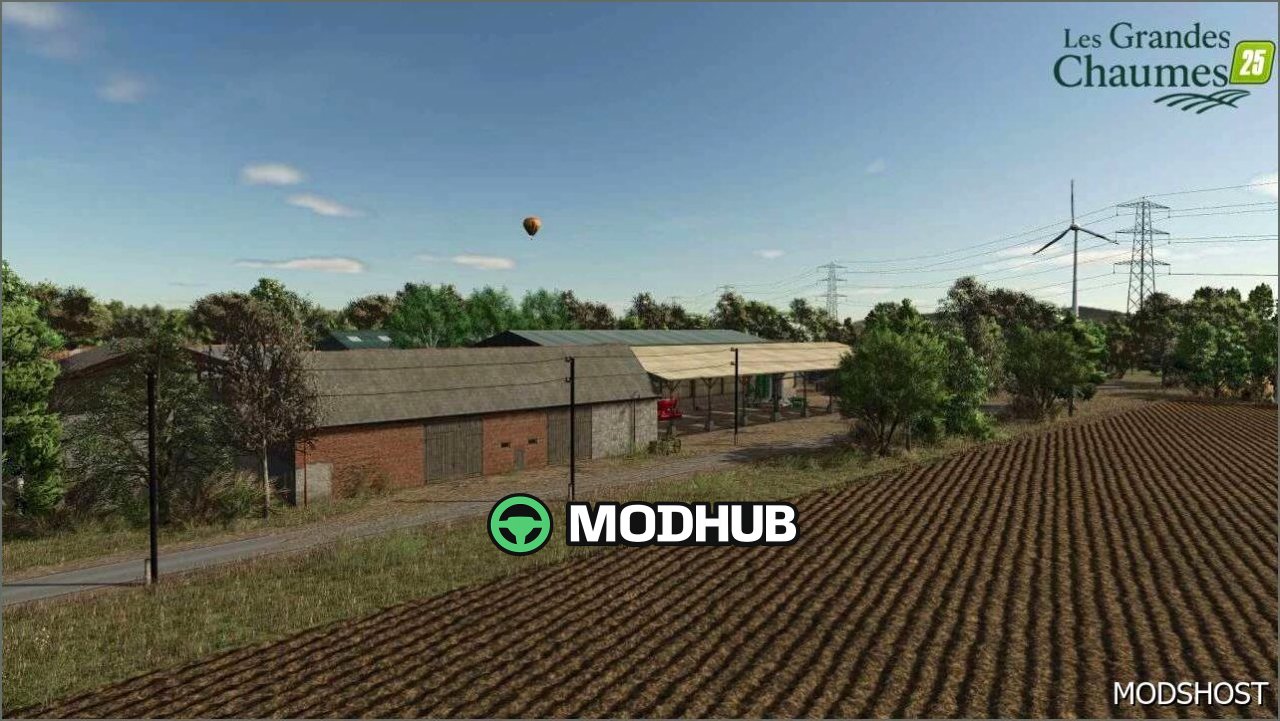 Карта Les Grandes Chaumes для Farming Simulator 25