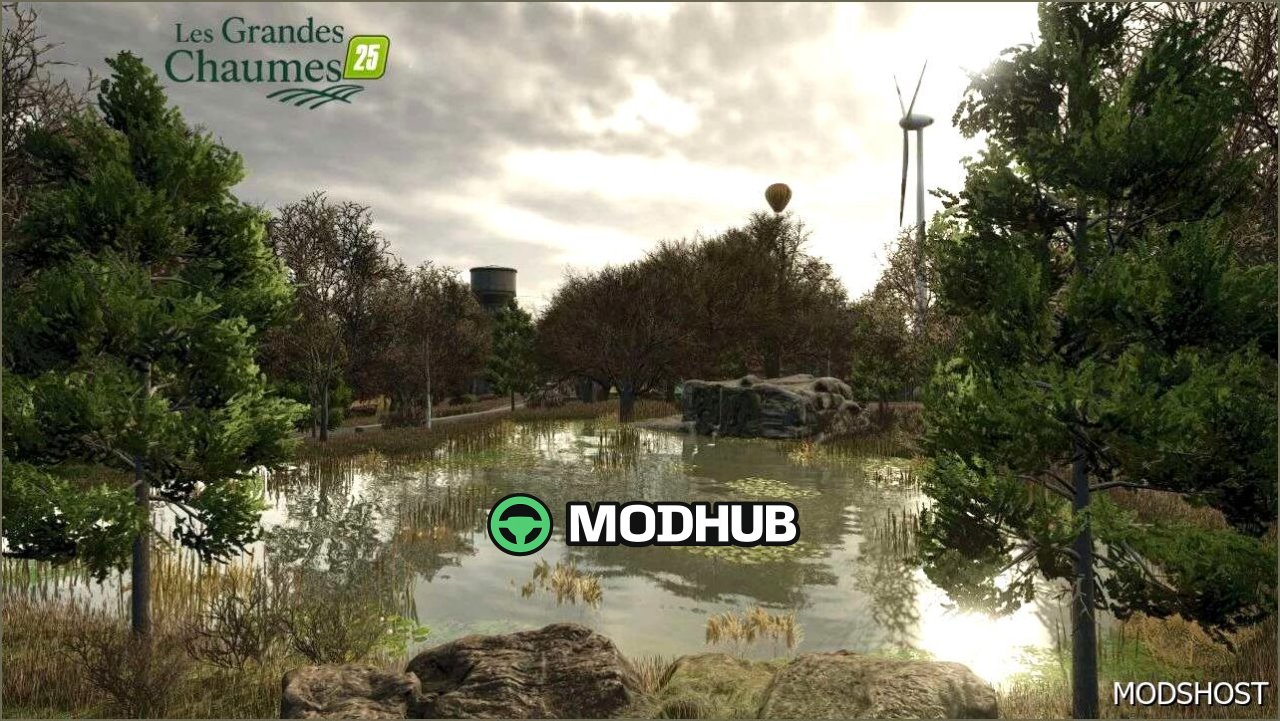 Карта Les Grandes Chaumes для Farming Simulator 25