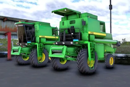 Efficient Tractor John Deere SLC 1175 for Farming Simulator 25 — 4 Versions and High Performance — 1