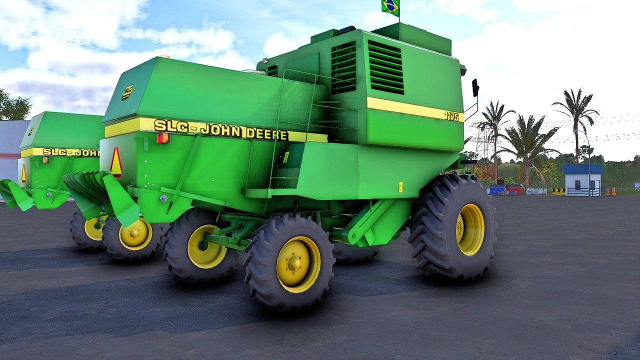 Efficient Tractor John Deere SLC 1175 for Farming Simulator 25 — 4 Versions and High Performance