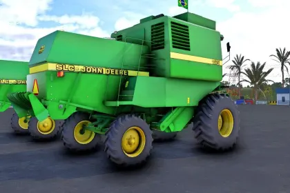 Efficient Tractor John Deere SLC 1175 for Farming Simulator 25 — 4 Versions and High Performance — 2
