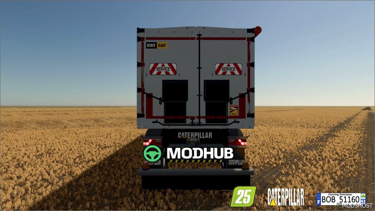 Причеп Caterpillar для Farming Simulator 25