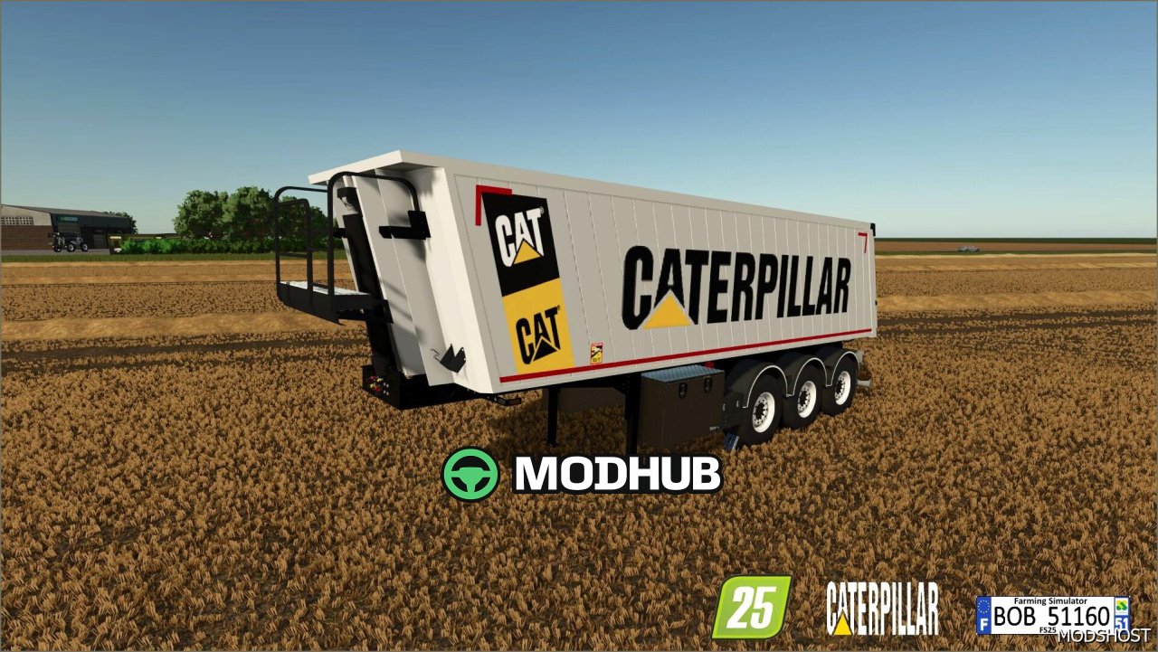 Причеп Caterpillar для Farming Simulator 25
