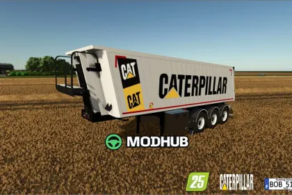 Причеп Caterpillar для Farming Simulator 25 — 4