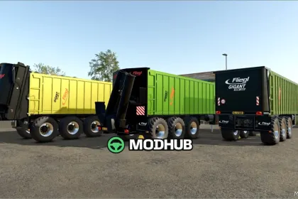 Причіп Fliegl ASW 288 для Farming Simulator 25 — 2