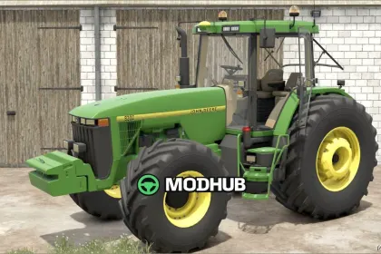 Трактор John Deere 8000/8010 для Farming Simulator 25 — 1
