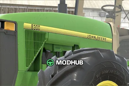 Трактор John Deere 8000/8010 для Farming Simulator 25 — 3