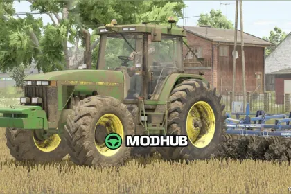 Трактор John Deere 8000/8010 для Farming Simulator 25 — 4