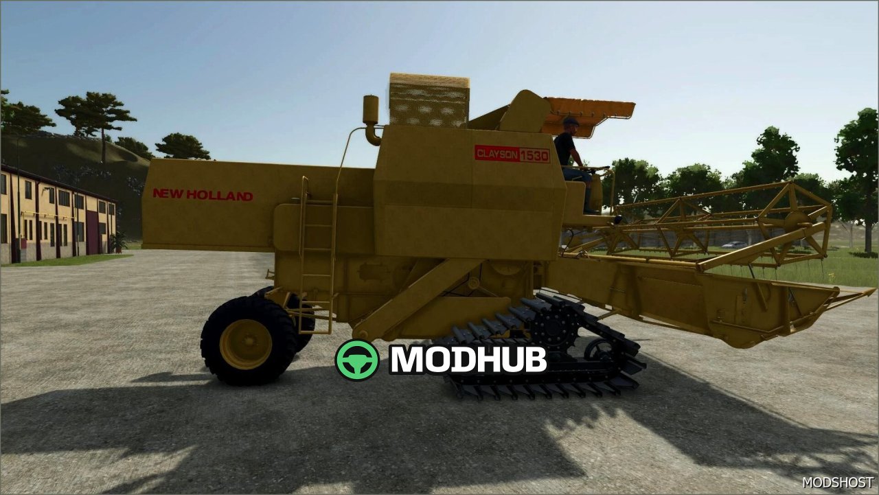 Комбайн NEW Holland Clayson 1530 для Farming Simulator 25