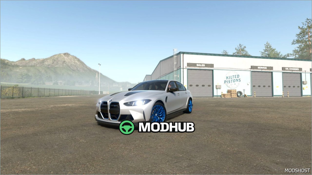 Автомобіль BMW M3 CS 2025 для Farming Simulator 25