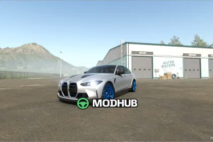 Автомобіль BMW M3 CS 2025 для Farming Simulator 25 — 3