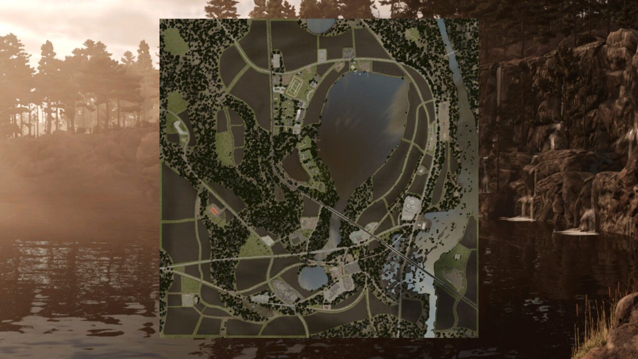 Карта Forest Hills для Farming Simulator 25