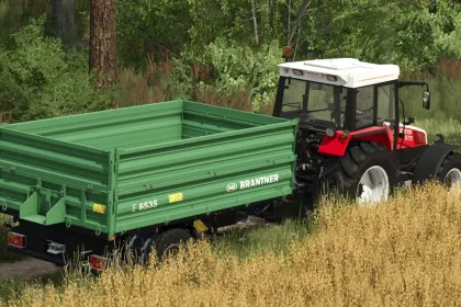 Причіп Brantner E 6535 EURO-LINE для Farming Simulator 25 — 2