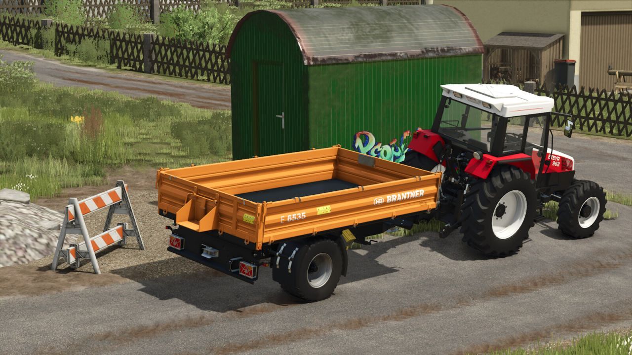 Причіп Brantner E 6535 EURO-LINE для Farming Simulator 25