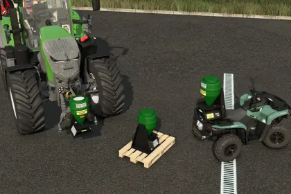 Розкидач добрив Delimbe Type 24 для Farming Simulator 25 — 1